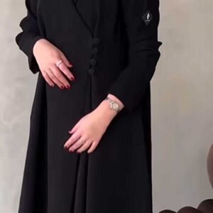 LAMSA ABAYA عباية لجين – نص كلوش فراري